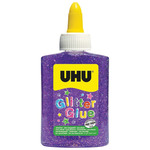 Ljepilo glitter glue 88ml UHU - razne boje - ljubičasta