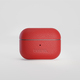 Kožna maskica za Apple Airpods Pro Scarlet red