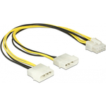 DELOCK Molex EPS 8 pin Kabel za napajanje Bijela 30cm 85453