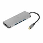 Hub USB IBOX IUH3RJ4K (USB3.2, LAN, HDMI, 4K, PD100W)