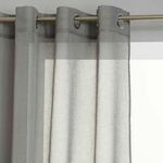 Curtain Atmosphera VISOR TRANSPARENTE Vison Polyester (240 x 140 cm)
