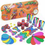 Clixo Super Rainbow magnetni blokovi, 60 elemenata