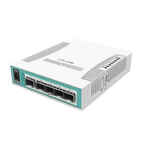 Mikrotik CRS106-1C-5S mrežni prekidač Gigabit Ethernet (10/100/1000) Podrška za napajanje putem Etherneta (PoE) Bijelo