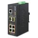 Planet Industrial L2+ 4-Port GbE 802.3at PoE + 2-Port 100/1000X SFP PLT-IGS-5225-4P2S