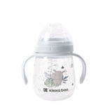 Kikka Boo bočica sa silikonskim usisnikom 240 ml - Savanna blue