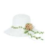 Art Of Polo Woman's Hat Cz21247-1 bijela