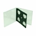 BOX za CD medij za 2 CD-a crni