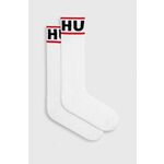 Čarape HUGO 2-pack za muškarce, boja: bijela, 50516101