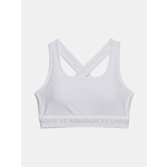 Sportski grudnjak Under Armour Crossback Mid Bra - white
