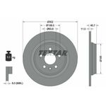 Kočni disk TEXTAR 92162903