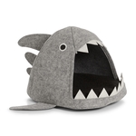 Zeller krevetić za mačke Shark, Sivi