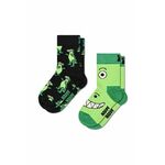 Dječje čarape Happy Socks Kids Dino Socks 2-pack boja: zelena