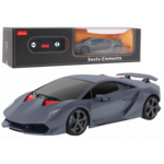 Licencirani auto na daljinsko upravljanje Lamborghini Sesto Elemento 1:24 - sivi