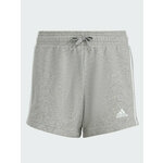 adidas Sportske kratke hlače Essentials 3-Stripes Shorts IC3632 Siva Regular Fit
