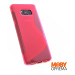 Samsung S8 plus roza silikonska maska