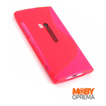 Nokia/Microsoft Lumia 920 roza silikonska maska