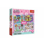 L.O.L Surprise lutke 4 u 1 slagalica - Trefl