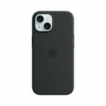 Apple Silicone case with MagSafe iPhone 15 crna