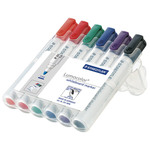 Marker za bijelu ploču 2mm pk6 Lumocolor Staedtler 351 WP6