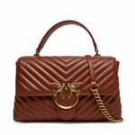 Torbica PINKO Love Lady Puff Classic Cl PE 25 PLTT 100043 A0GK Smeđa