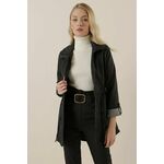 Bigdart 10322 baloner s plisiranim strukom - crni crna