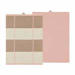 Pamučna kuhinjska krpa 2 kom 50x70 cm Blocks – Södahl