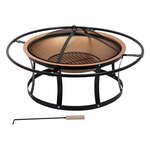 Kamin s poklopcem Cattara Etna, ø 61 cm