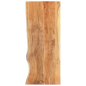 VidaXL Vrh za kupaonski ormarić od bagremovog drva 140 x 55 x 3
