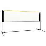 Podesiva mreža za badminton 300 x 103 x 94 - 158 cm metalna