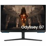 Samsung Odyssey G7 S32BG700EU monitor, IPS, 32", 16:9, 3840x2160, 144Hz, pivot, HDMI, DVI, 2x DisplayPort/Display port, USB