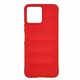 MaxMobile maska za Xiaomi Redmi 13C / Poco C65 HARD PROTECTION WAVES crvena