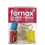 KVAČICE ZA PAPIR 25mm PK4 FORNAX SORTO