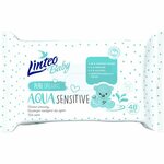 Linteo Baby Aqua Sensitive dječje nježne vlažne maramice 48 kom