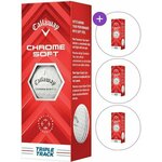 Callaway Chrome Soft 2024 SET White Triple Track Nova loptica za golf
