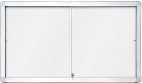 Piši-Briši nutarnja oglasna vitrina s bijelom pločom 2 x 3 GS112A4PD