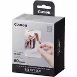 Canon XC-60L Ink-Paper Set 60 kom foto papir za Selphy Square QX20 printer
