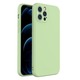 Wozinsky Color Case silikonska fleksibilna maska za iPhone 12 Pro: zelena