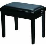 Grand HY-PJ023 Drveni stolac za klavir Black Gloss