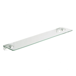 Tatay Polica zidna 10X3,5X50 cm aluminij/staklo, Flat