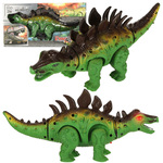 Dinosaur stegosaurus interaktivna baterijska igračka hoda svijetli riče