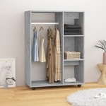 vidaXL Ormar siva boja betona 80 x 40 x 110 cm od iverice