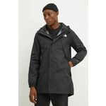 Jakna The North Face Antora za muškarce, boja: crna, za prijelazno razdoblje, NF0A7ZUB4H01