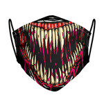 Mr. GUGU & Miss GO Unisex's Mask M1972 crna
