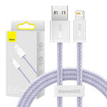 USB cable for Lightning Baseus Dynamic 2 Series, 2.4A, 1m (purple)