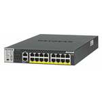 NETGEAR M4300-16X Upravljano L3 10G Ethernet (100/1000/10000) Podrška za napajanje putem Etherneta (PoE) 1U Crno