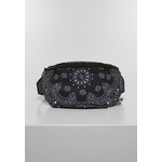 Bandana Print Hip Bag Black crna