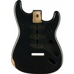 Fender Road Worn 50's Stratocaster SSS Alder Black Tijelo za gitare