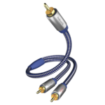 in-akustik Premium Y Subwoofer Cable Cinch - 2x Cinch 5,0 m