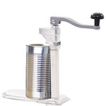 vidaXL Otvarač za limenke srebrni 70 cm aluminij i nehrđajući čelik