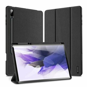 Dux Ducis Domo torbica za tablet Samsung Galaxy Tab S7 FE / Tab S7+ (S7 Plus) / Tab S8+ (S8 Plus): crna